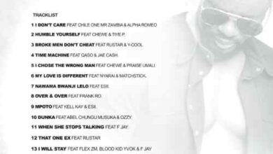KB ft Chile One Mr Zambia & Alpha Romeo – I Dont Care Mp3 Download